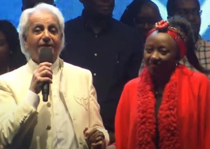 Benny Hinn prays for Charlene Ruto in Kenya