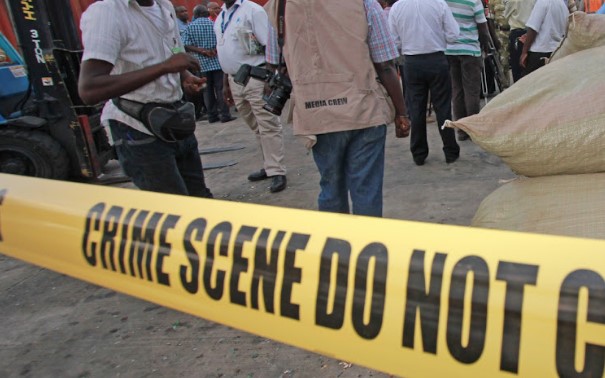 Crime scene Kenya