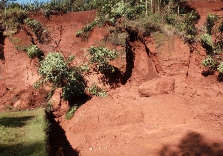 Landslide in Kimende